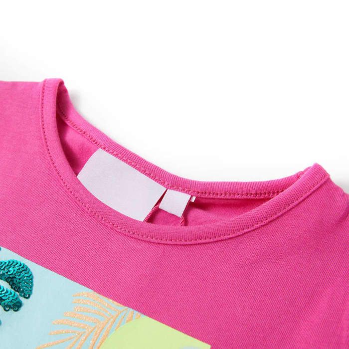 T-shirt pour enfants rose foncé 92/104/116/128/140