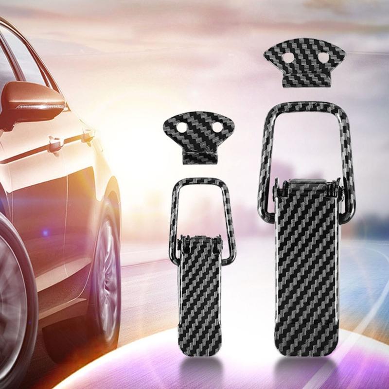 2 Pcs Bumper Fixed Lock Buckle Trunk Surround Fixed Decoration Buckle Paired