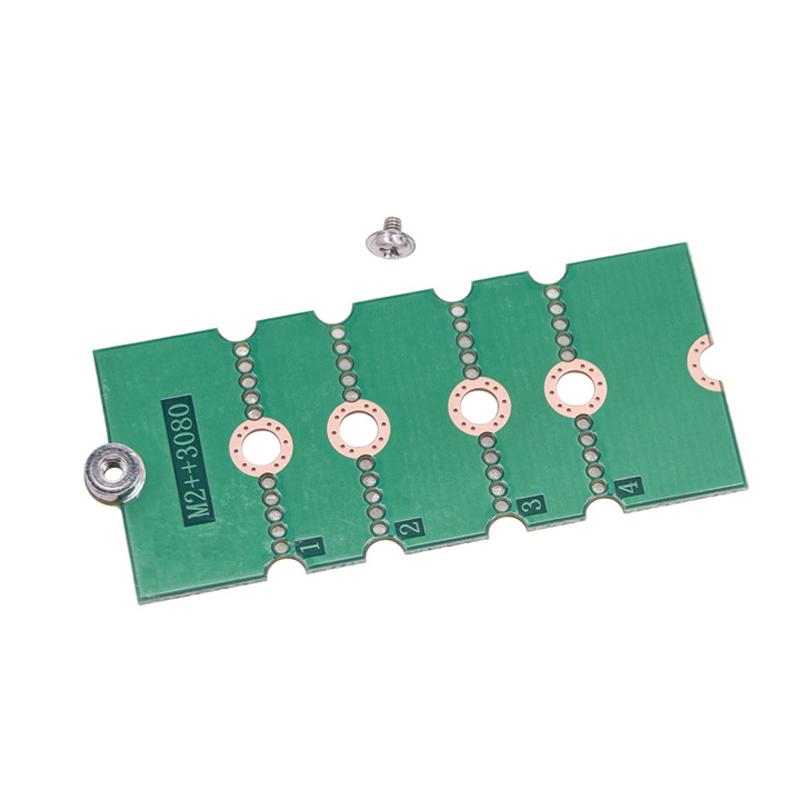 M.2 Ssd Adapter Card 2230/2242/2260 To 2280 Transfer Card Universal Extension Rack Board Riser Card Convert Card