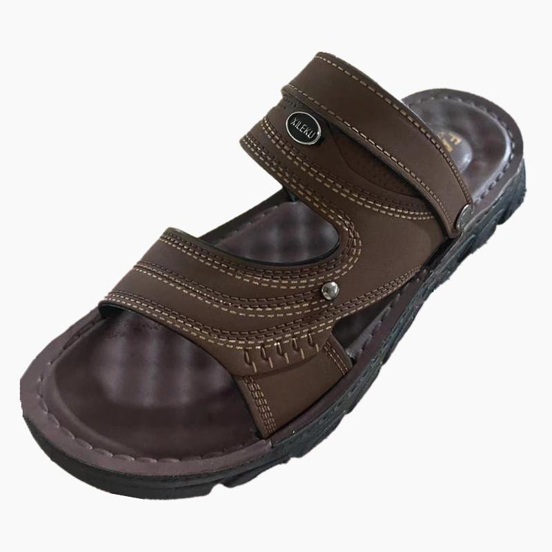 Sandals Men's Summer New Open-toed Youth Beach Shoes Dual-purpose Beach Cool Slippers Non-slip Men's Sandals