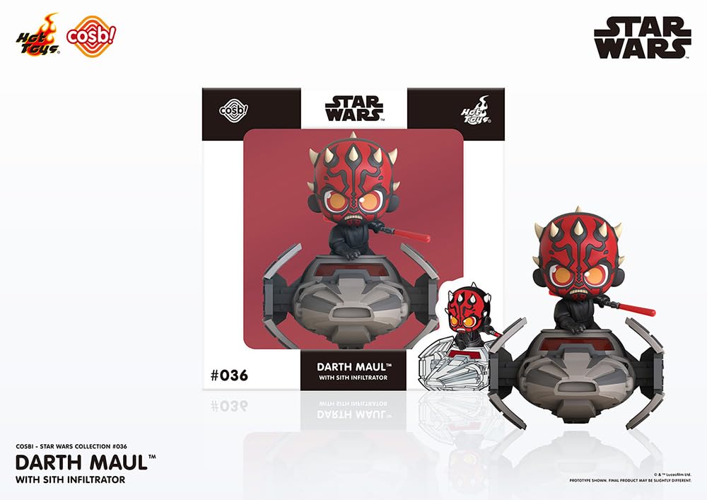 Cosplay Star Wars Collection Star Wars Movie Darth Maul Sith Infiltrator Figure & #036 Non-Scale