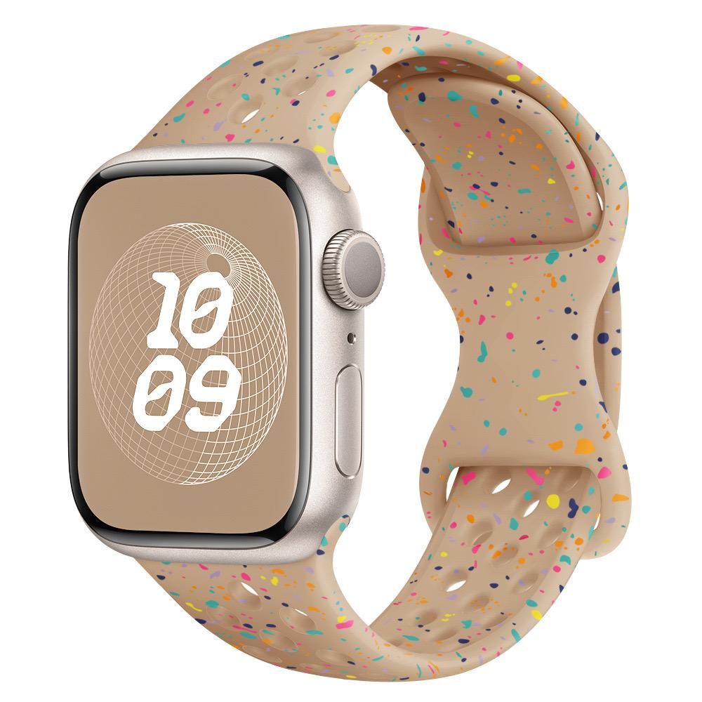 Original Silicone Strap For Apple Watch Band 46mm 44mm 45mm 40mm 41mm 38mm 42mm Correa Breathable iWatch Series11 10 9 8 SE3 7 6 Ultra 2 49mm