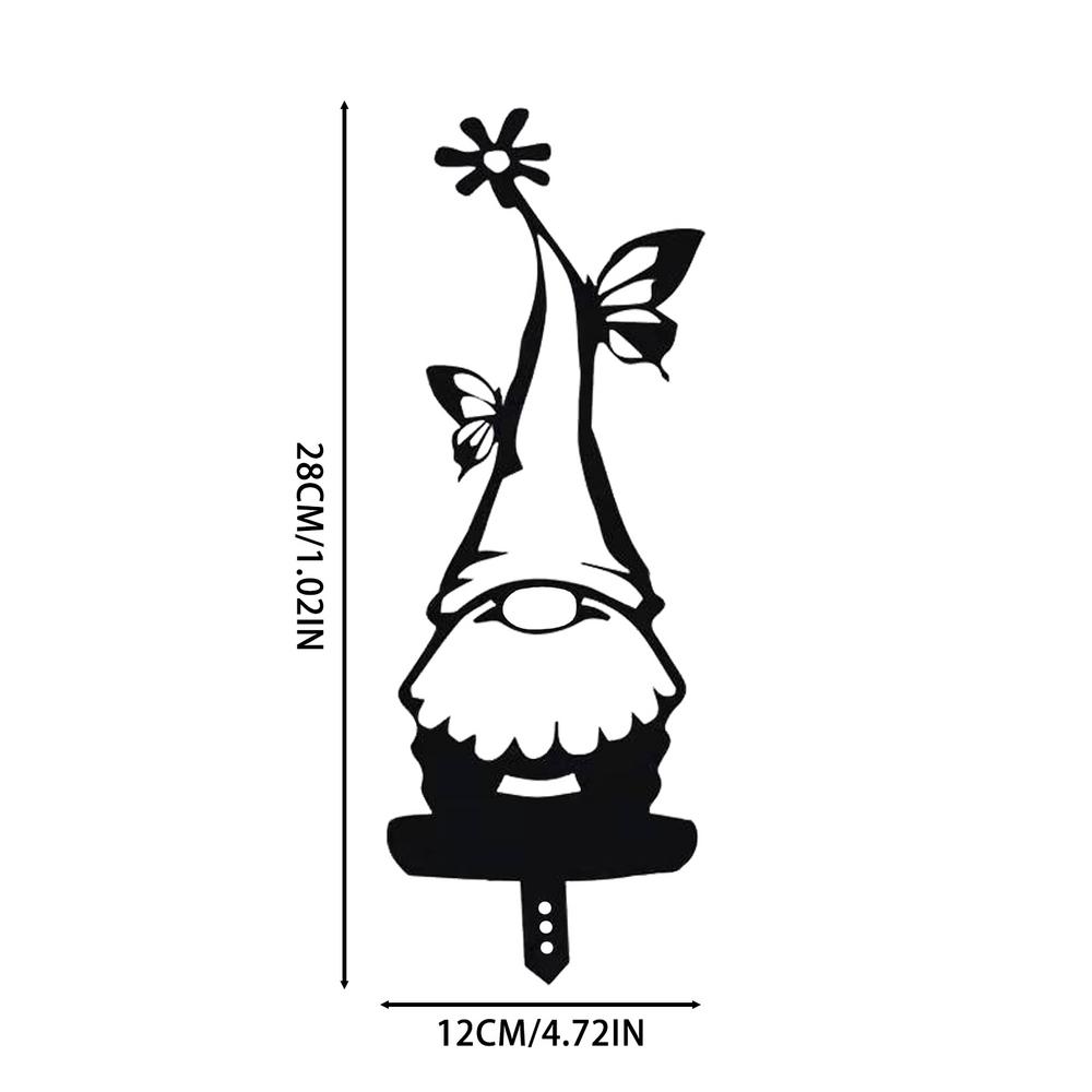 

Гномьи садовые колья Гномьи украшения для двора на открытом воздухе Уличный декор Гномьи колья для двора Украшение газона Весеннее садовое искусство