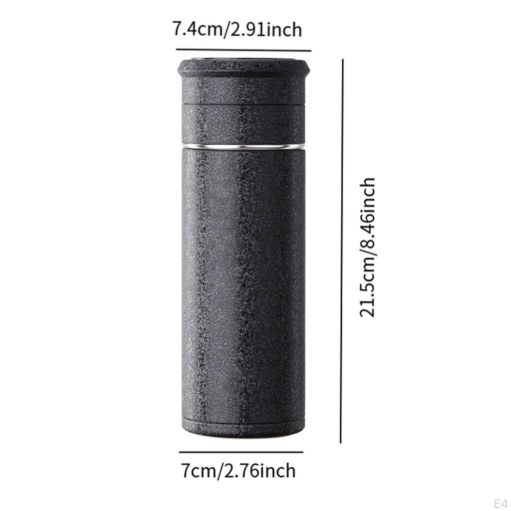 Insulated Tea Infuser Bottle 500 Ml with Heat Insulation Tumbler for