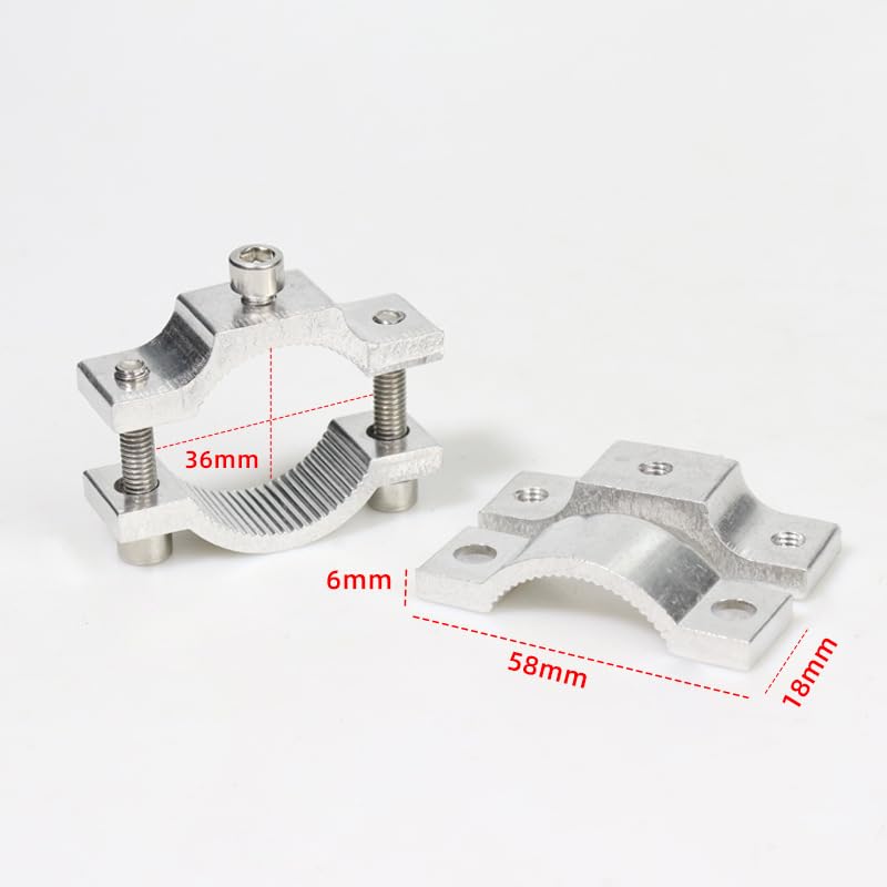 YFFSFDC Handlebar Holder, No Drilling Required, Motorcycle, LED, Work Light, Bracket, Fog Lamp, Compatible