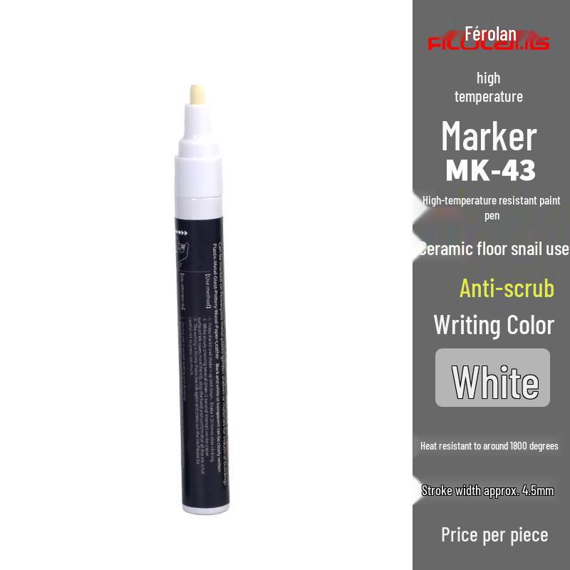 Filolang MK-43 High-Temp 1800°F Waterproof Alcohol & Fade-Resistant Marker Pen