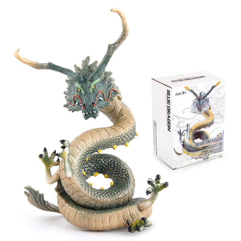 Colorful Pvc Fantasy Dragon Mythical Creature Model Toy Realistic Animal Figures
