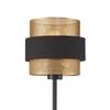 Lampa Stołowa Bans 1 E27 Czarny  Italux Tb-27467-1-Bk-Gd