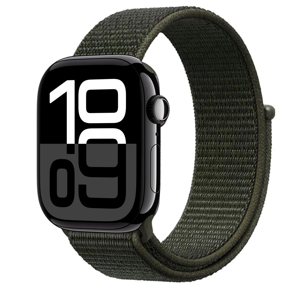 Cinturino in Nylon a Passante Per Apple Watch Bands 46mm 44mm 40mm 41mm 45mm 42mm Cinturino Originale iWatch Serie 11 10 SE 9 8 Ultra 3