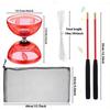 Spin Diabolo Set Diabolo Yoyo with 2 Diabolo Sticks String and Net Bag Juggling Diabolo for All Ages and Acrobatic Performances