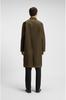 Пальто HUGO Regular-fit из вощеного хлопка - Style Makero2531 50541612 Olive