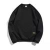 Foreign trade Men's sweater autumn and winter heavy plaid loose casual pullover round neck jacket