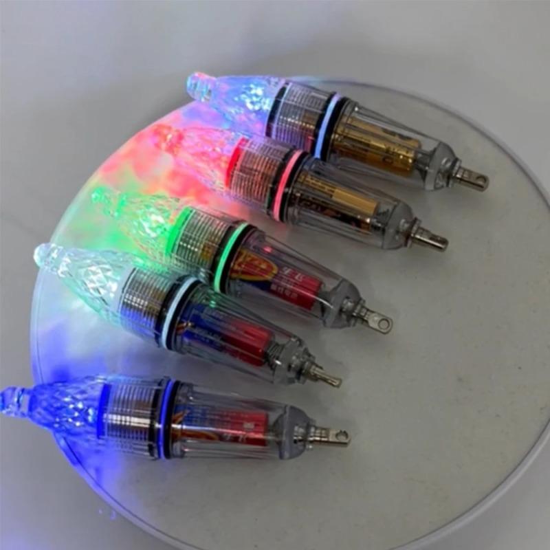 2 piezas Usando pilas AA Luz LED de bajo consumo para señuelo de pesca, luz para jaula de camarones de pesca en barco, luz para pesca nocturna