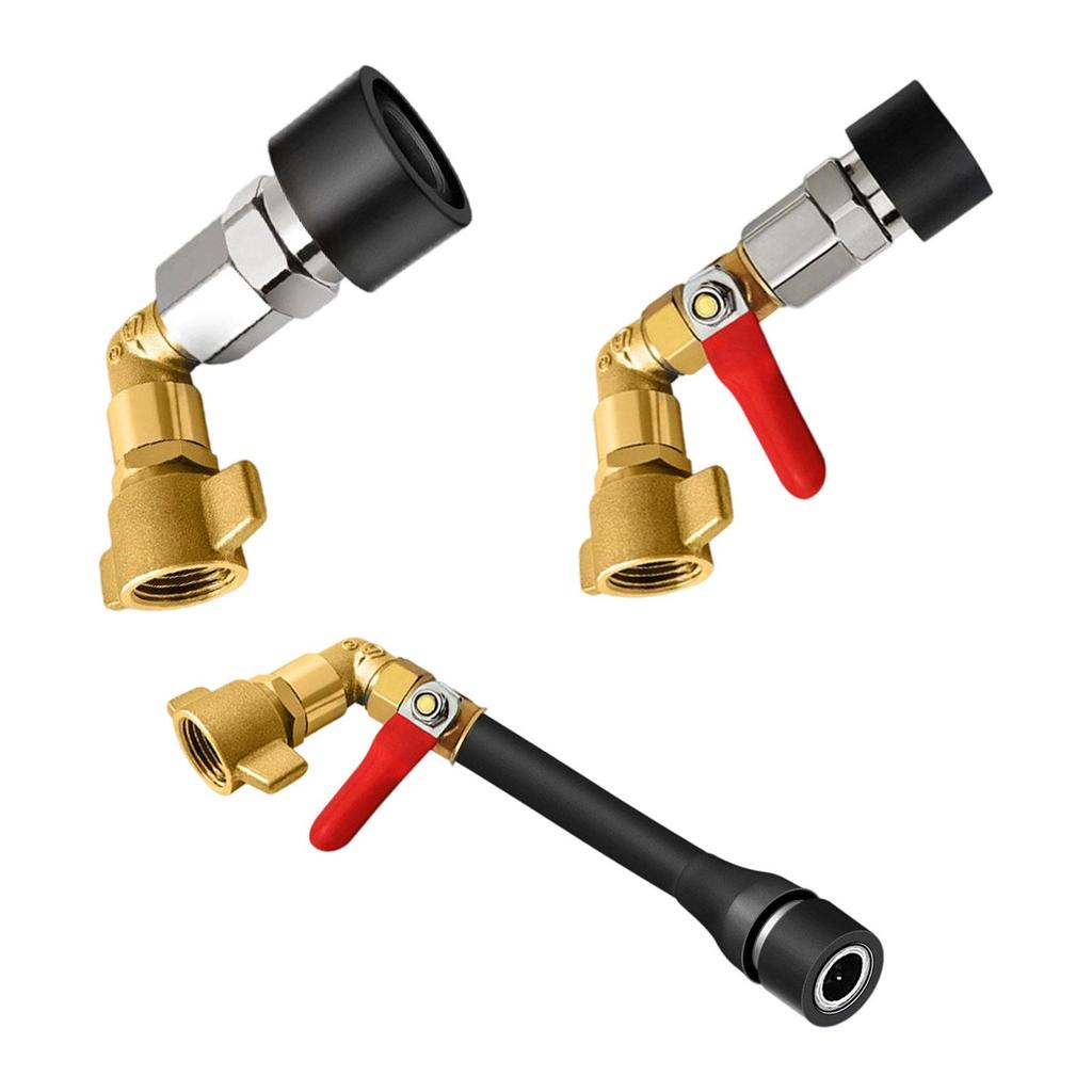 Trucks Air Tank Intake Connector Connection Pipe Portable Gas Storage Professional Assembly SP20 Quick Connect M16x1.5 Thread