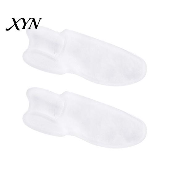 Comfortable Toe Spacer 2PCS Gel Separator, Hallux Valgus Correction And Overlapping Bunion Relief Sleeve Corrector, Ultra-Thin Separator for Day Night
