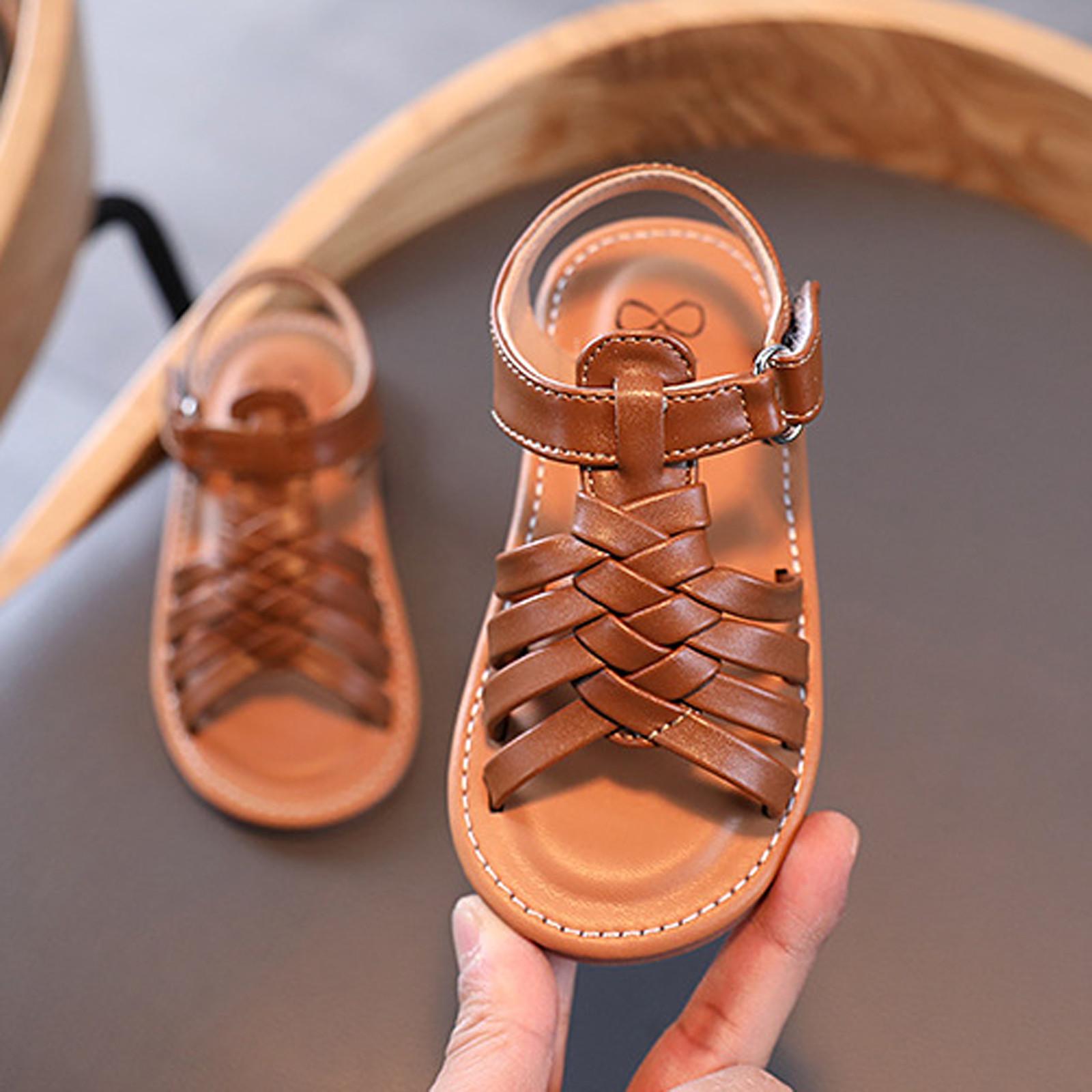 

Summer Cute Color Baby Toddler Shoes Sandals Baby Shoes Baby Shoes 21 коричневый
