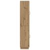 2 Piece Cabinet Set Artisan Oak Wood Based Material