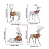 Realistic Christmas Reindeer Display Ornament Perfect For Holiday Decorations HX6C
