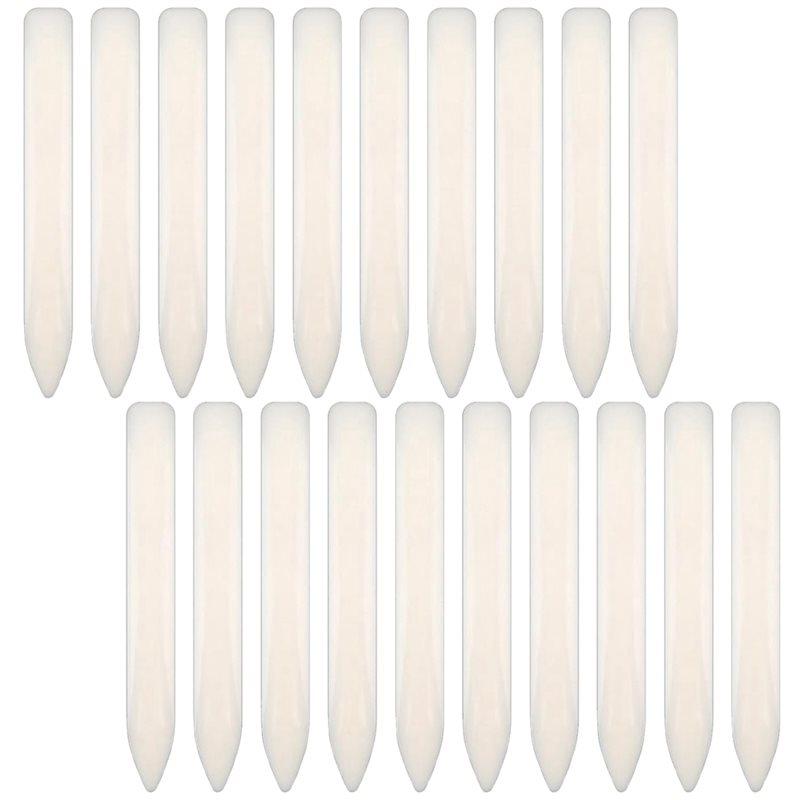 2025 Trend 40 Pack Bone Folder Tool, Plastic Bone Folder Crafts Scoring Folding Creasing Paper Crafting Scrapbooking Tool