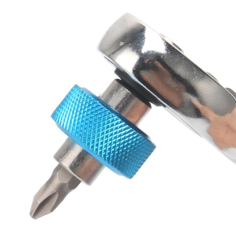 A96I-Finger Socket Driver Set(3Pcs), Drive Finger For Thumb Ratchet, Mini 1/4 Inch Grip Driver, Reversible Finger Ratchet