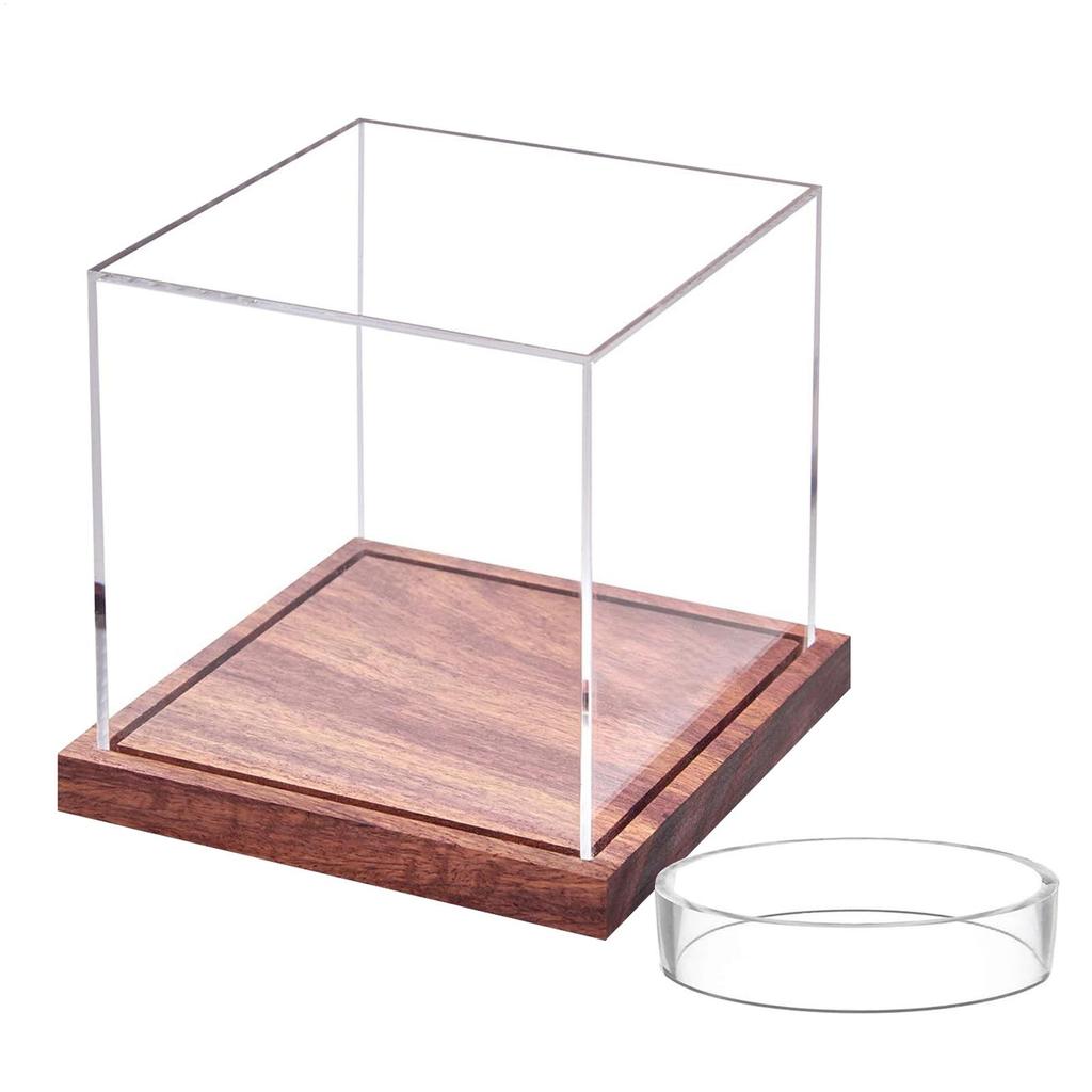 Acrylic Ball Display Box Waterproof Collectibles Protection Showcase Dustproof Baseball Storage Case For Souvenir Ball Golf