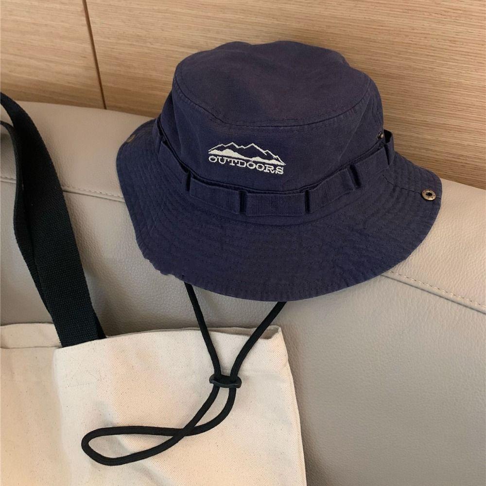 Big Brim Western Cowboy Hat Sun Protection Sun Protection Bucket Cap Hiking Fisherman Hat  Hiking