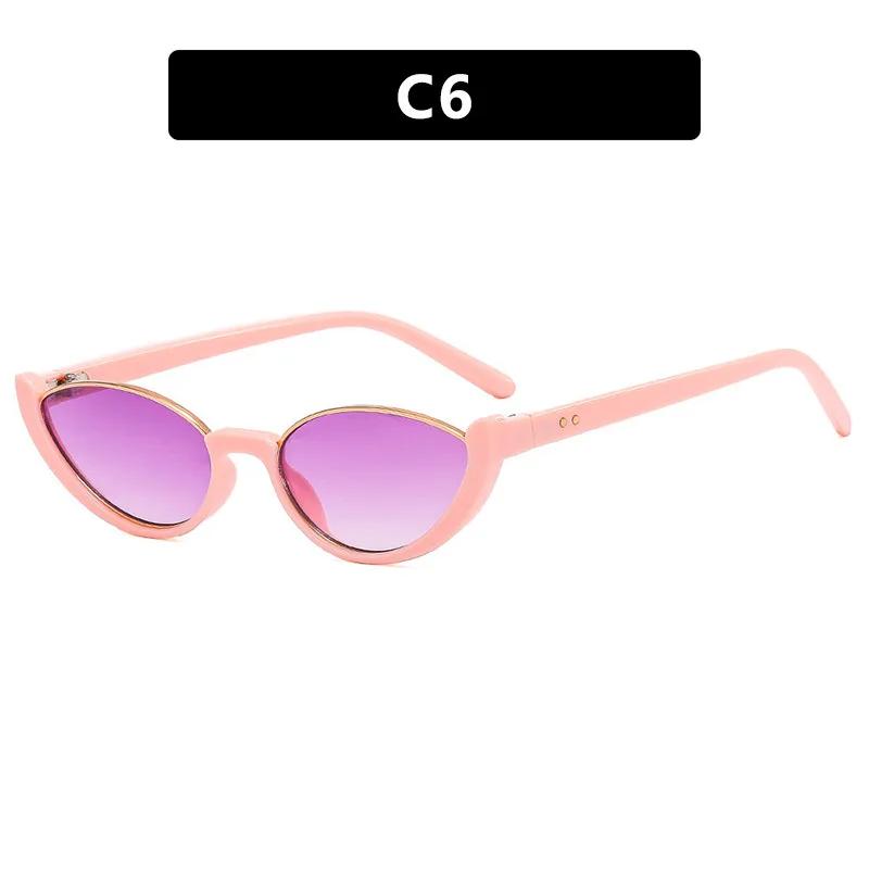 Women's Half Frame Sunglasses Metal Hinge Personalized Avant-garde Sunglasses& Accessories