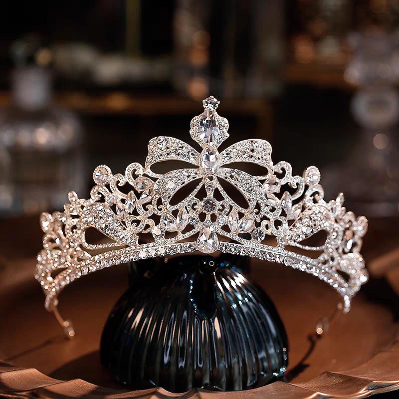 Strass-Tiara: Braut, 18. Geburtstag, Prinzessin & Kind Haarschmuck