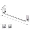 3-Piece Stainless Steel Towel Bar Set