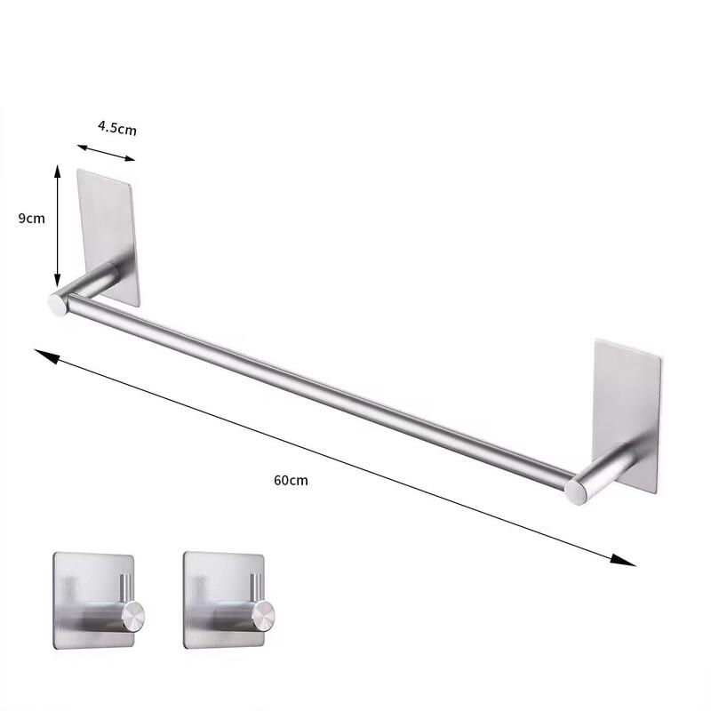 

3-Piece Stainless Steel Towel Bar Set