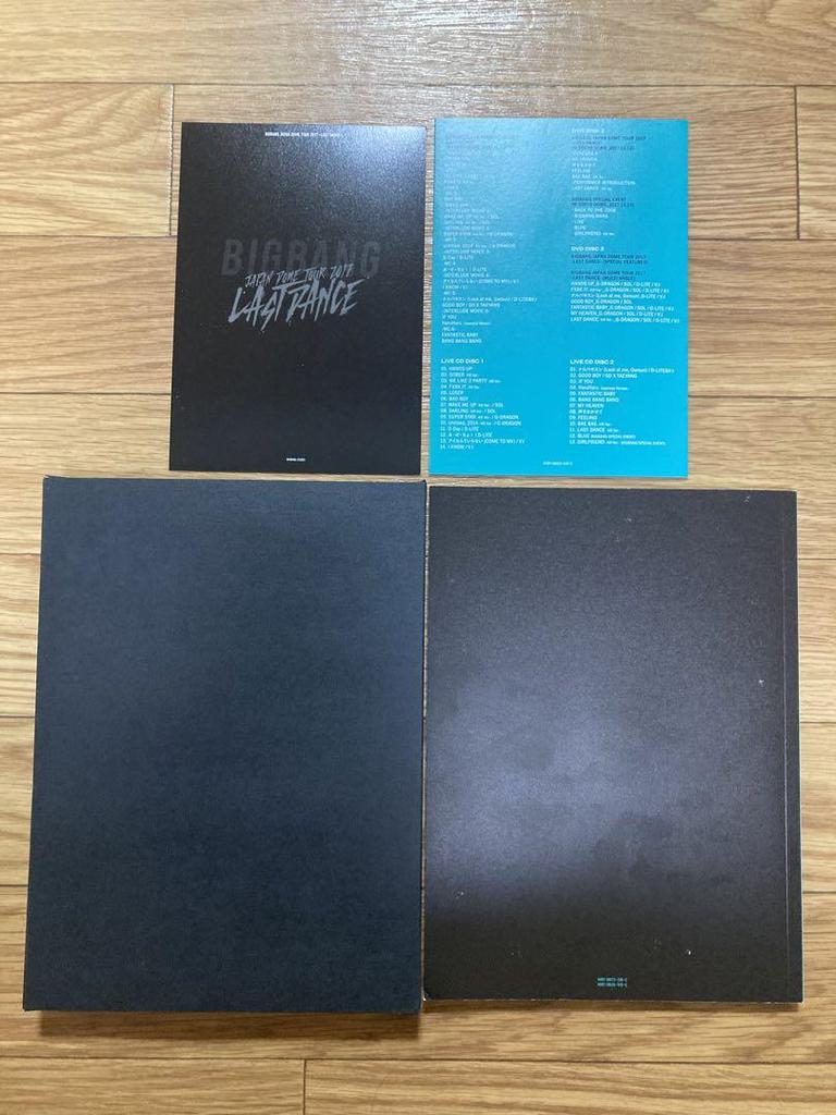 [USED] BIGBANG 2017 LAST DANCE First Press Limited Edition CD DVD