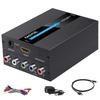 EASYCEL Aluminum 1080P HDMI To Scaler Converter with 480i and 576i Component Output YPbPr/5RCA