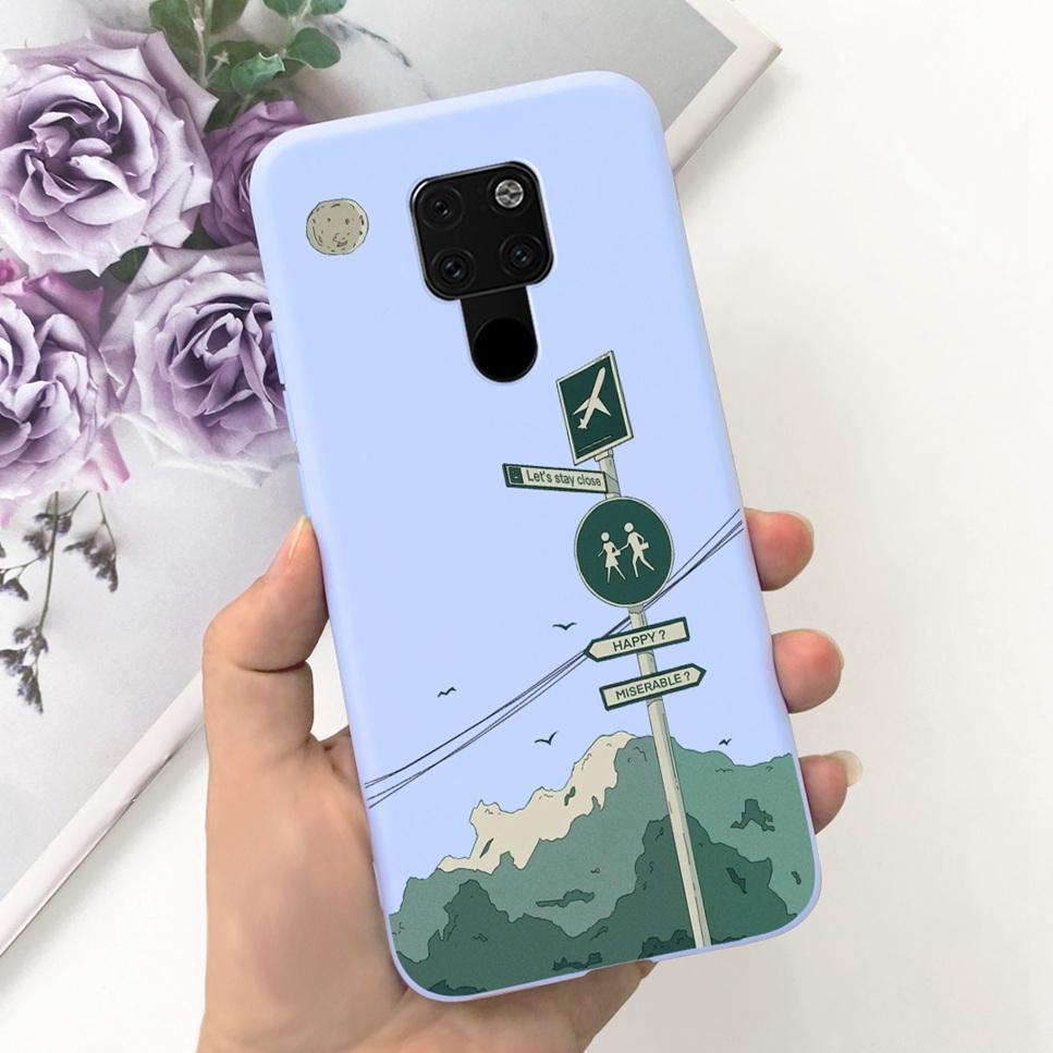 For Huawei Mate 20 6.53" Case Butterfly Luxury Flower Soft Silicone Cover For Huawei Mate20 HMA-L29 Bumper Phone Case Shockproof