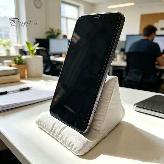 Pillow Shaped Phone Stand 3D Printed Holder, Non-slip Game Console for Desk Desk, Decorative Shape Mount Switch Lite Hands-free
