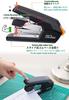 80% Effort-Saving Stapler, 3-Year Manufacturer's Warranty, 50-Sheet Capacity, Light-Effective Lever, Non-Slip TPR Top, Includes 1500 Staples and Stapl