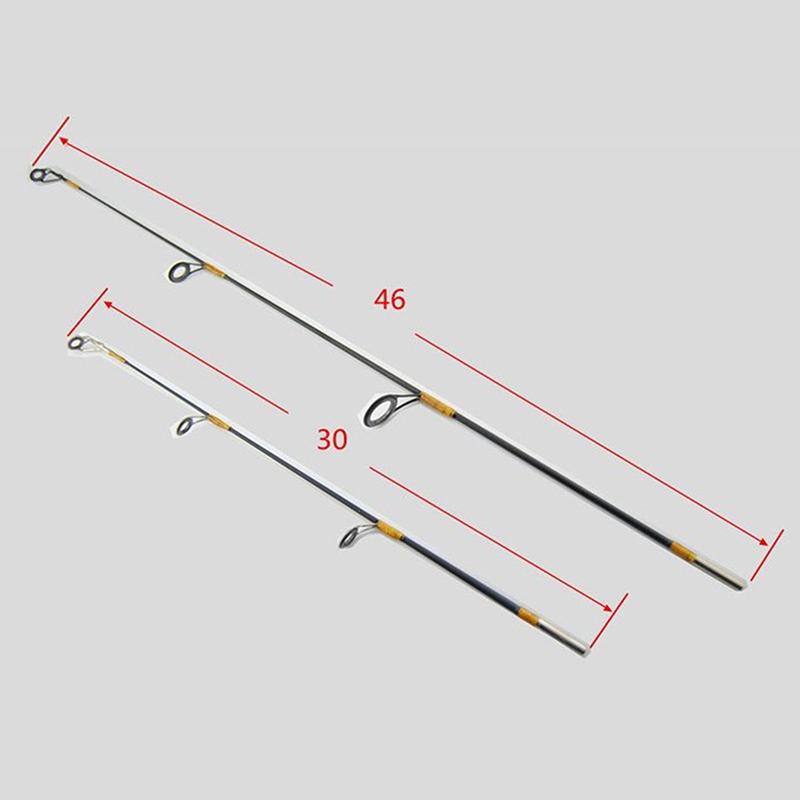 52Cm/66Cm Mini Portable Winter Ice Fishing Rods Spinning Casting Hard Rod Fishing Rod Fishing Equipment