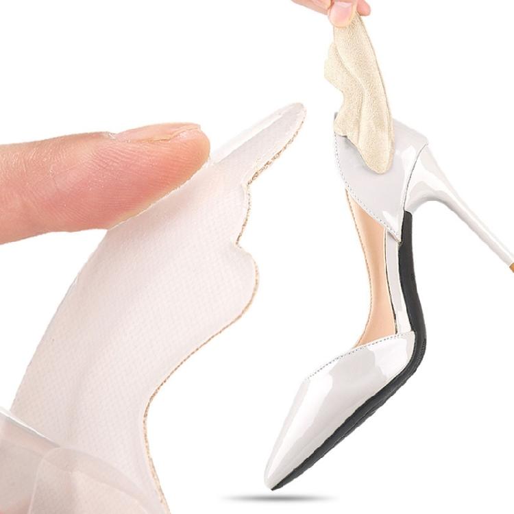 Adhesive Shoe Heel Grip Anti Blister High Heel Cushion Pad with Thickened Sponge Lining for During Walking Standing