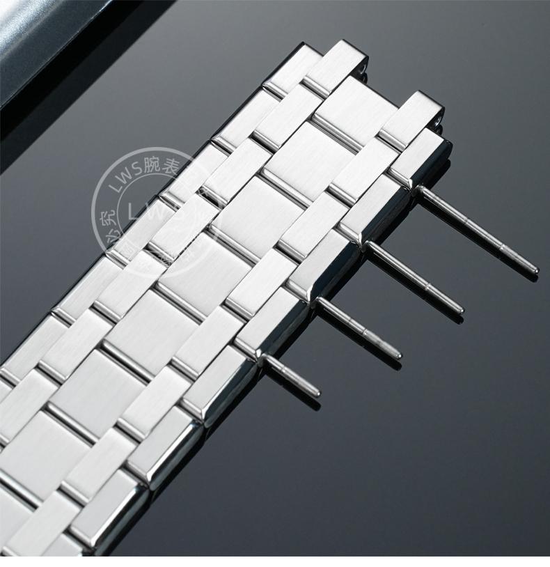 Stainless Steel Lengthened For MAURICE LACROIX AIKON AI6008 AI6038 Original Watch Strap Spliced Band Extended Parts Accessories