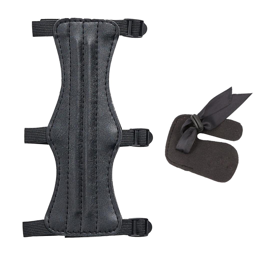 Bogenschießen Armschutz Protektor Armschutz Verstellbarer Riemen Bogenschießen Handgelenkschutz Bogenschießen Jagd Unterarm Handgelenk Protektor