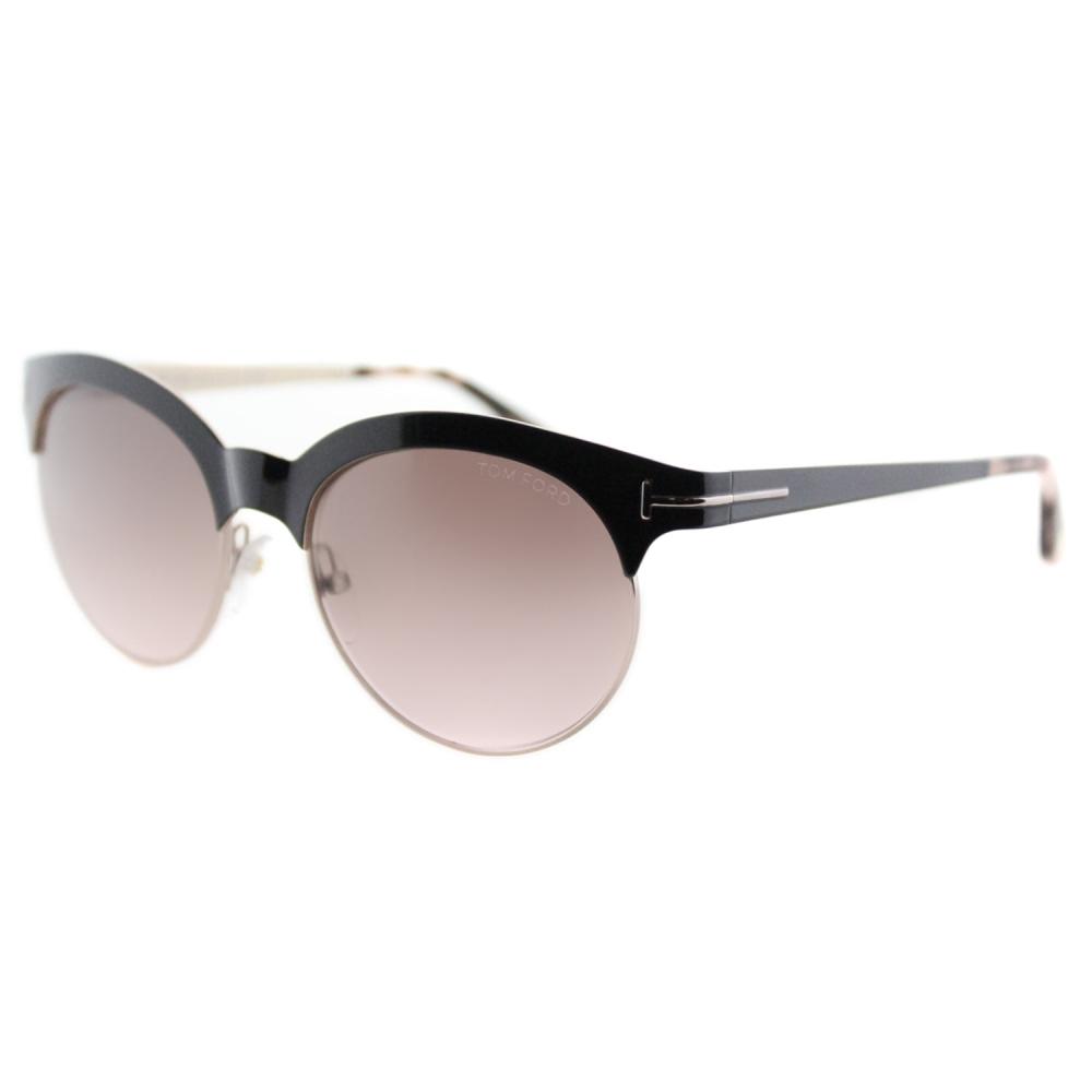 

Tom Ford Angela TF 438 01F Круглые солнцезащитные очки унисекс черные
