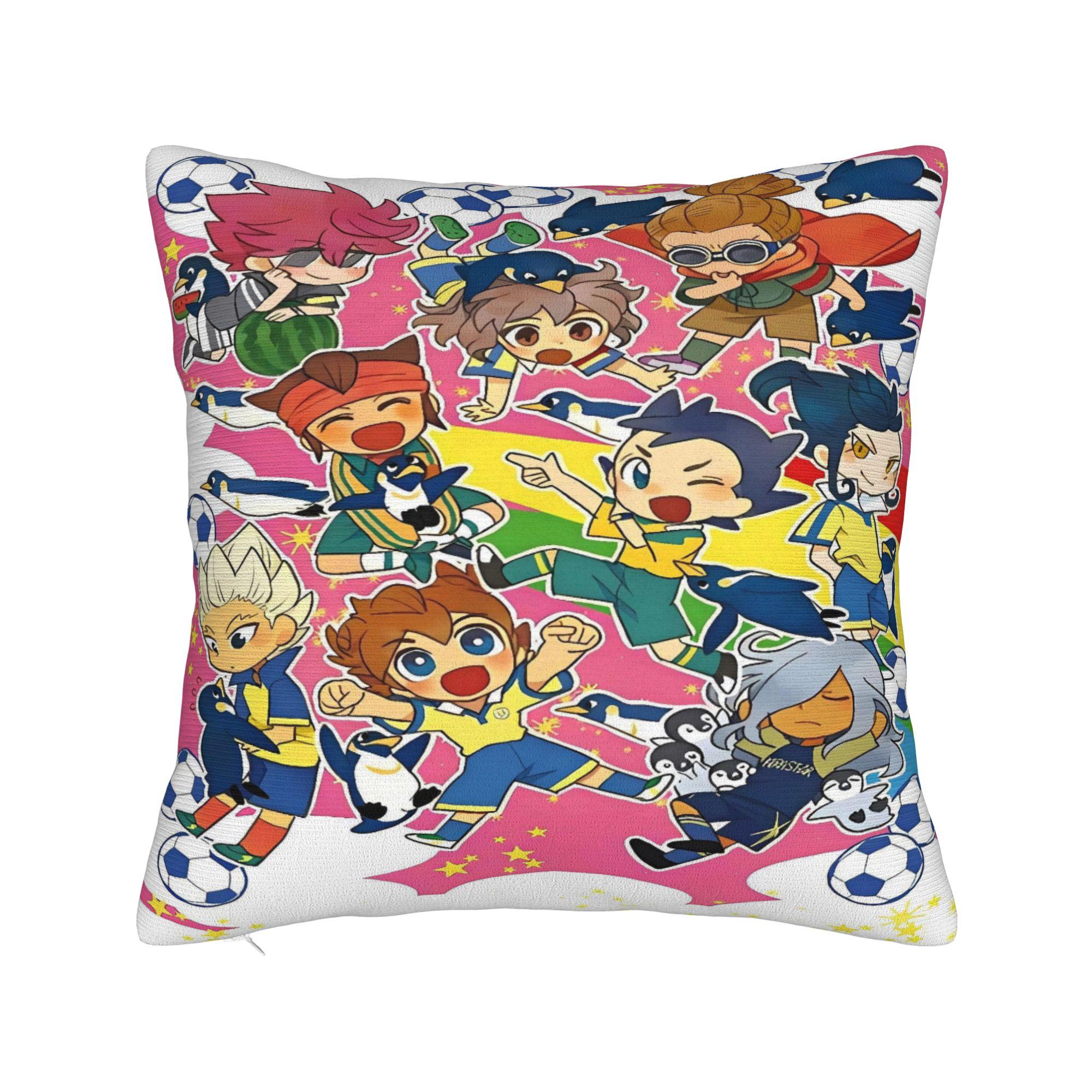 Аниме Аксель Блейз Иназума Одиннадцать Наволочка Ретро Трендовая Наволочка Для Дивана Домашний Декор На Заказ Наволочки Подарок 12x12Inch