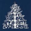 DMC Christmas Tree Cross Stitch Kit JPBK557N (Navy)