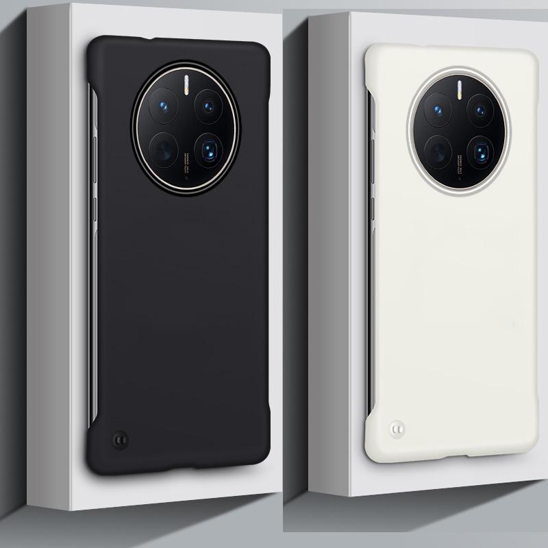 Ultradünne, rahmenlose, matte PC-Hülle mit Anti-Fingerabdruck-Schutz für Huawei Mate 50 50E 40 40E 30 30E Pro Plus, stoßfeste Rückseite