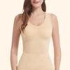 Seamless Body Shaper Bra Tank Top Women Tummy Control Removable Pad Wide Shoulder Strap Underwear Slimming Vest Corset Shapewear
