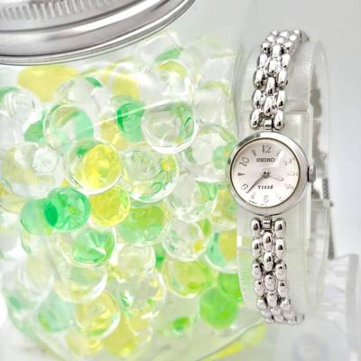 [Good Condition/New Battery] SEIKO TISSE Ladies Watch Silver Dome Glass 1E20-2130 600313