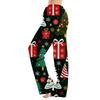 Women's Loose Fit Christmas Print Pajama Pants for Sleep and Casual Home Wear