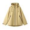 Minimalist Punching Jacket Men and Women Outdoor Windproof Waterproof Hooded Mountaineering Clothing Spring and Autumn Single Punch Jacket Jacket