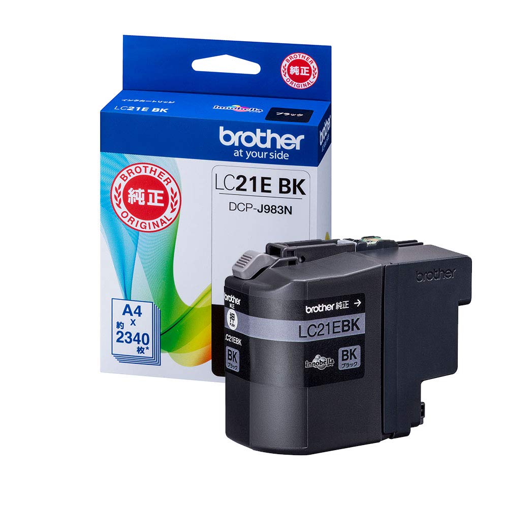 

Genuine Brother Black Ink Cartridge compatible with and other printers LC21EBK, DCP-J983N чорний