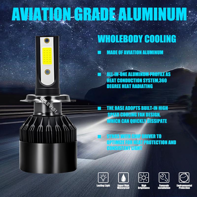 3-year warranty LED High Low Beam Efficient Heat Dissipation 60,000-Hour Lifespan For Kia Ceed 2018