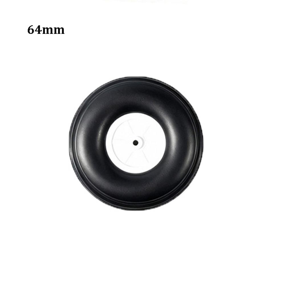 

Black Tail Fxed Wing Aircraft Wheels Hub For RC Airplane Replacement 64mm